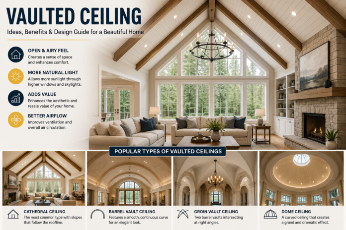 vaulted ceiling