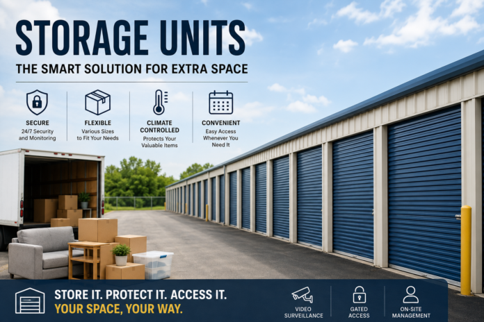 storage units