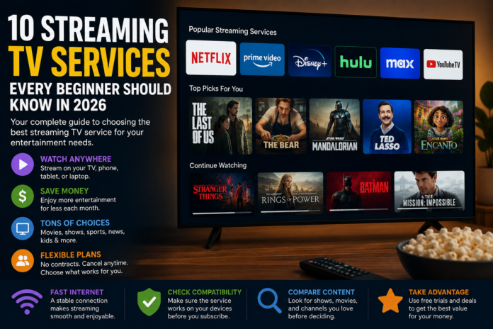 streaming tv services