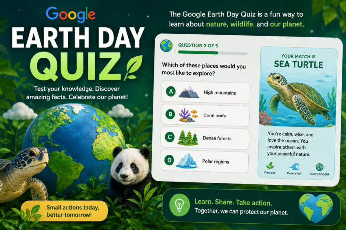 google earth day quiz