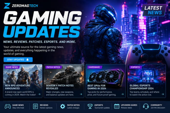 gaming updates zeromagtech